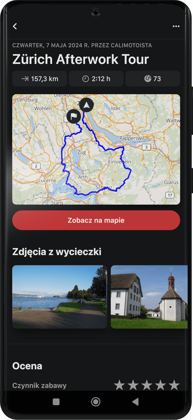 revive android calimoto tour planning and route creation displayed on Android and iOS devices using mockups