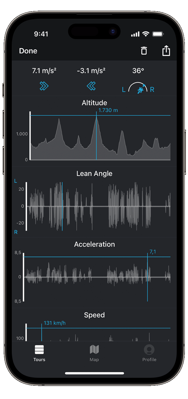 revive ios calimoto tour planning and route creation displayed on Android and iOS devices using mockups