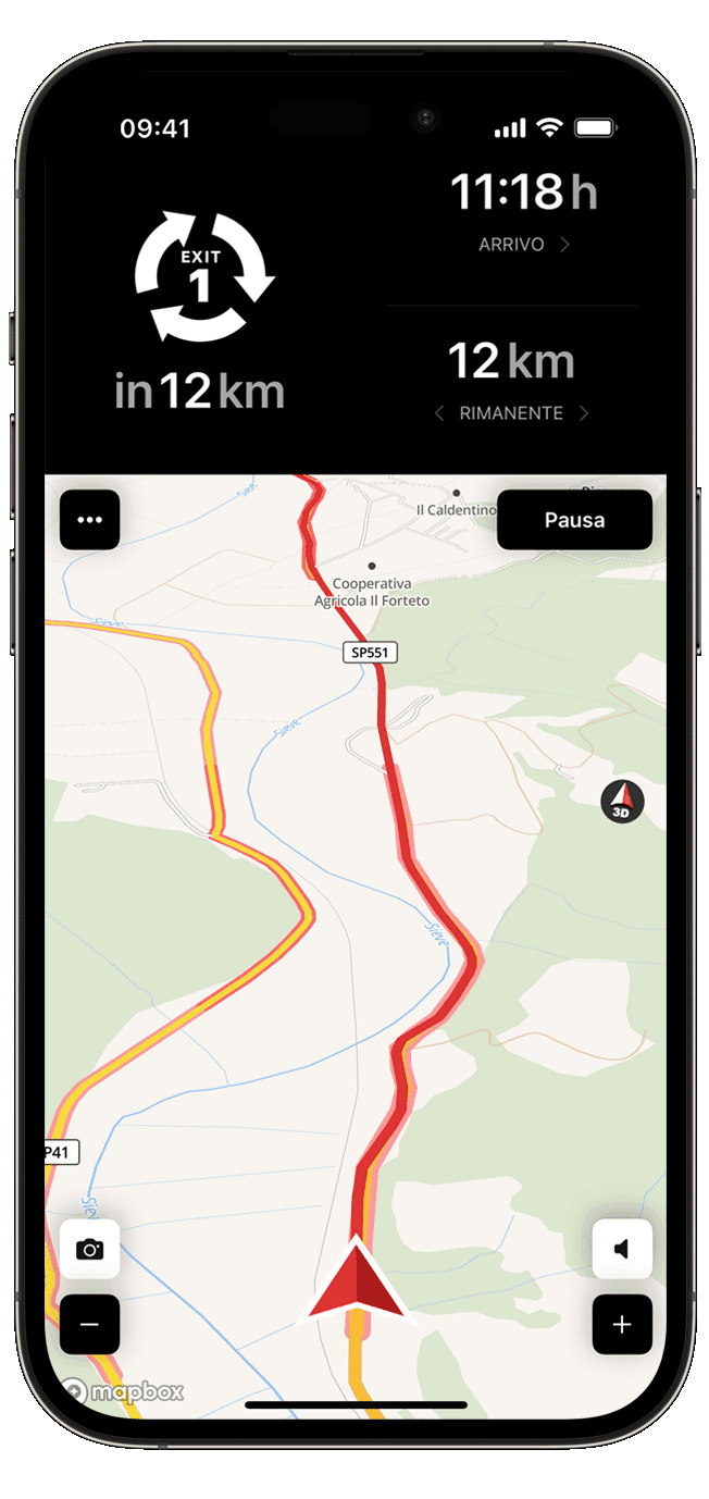 ride ios calimoto tour planning and route creation displayed on Android and iOS devices using mockups